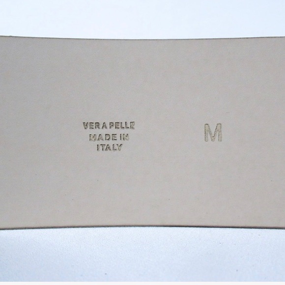 nwt auth MAISON MARTIN MARGIELA tan leather BELT main image 4